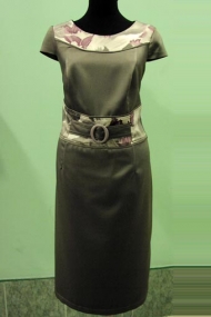 13) костюм 285000: платье р-р 48-56