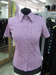 23-блуза BLAUZ 101400 (сирень, белый, фиолетовый)